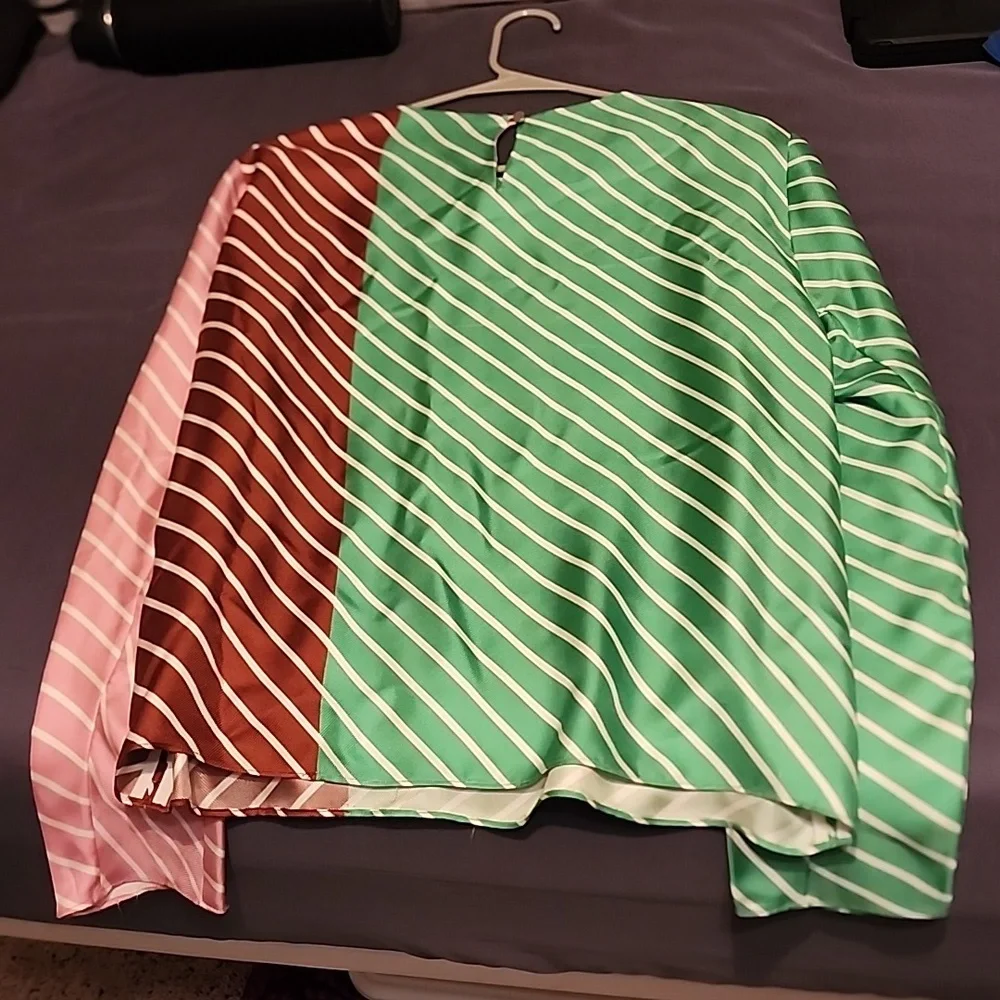 Tibi colorblock blouse - Picture 4 of 6